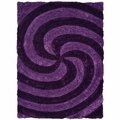 United Weavers Of America 5 ft. 3 in. x 7 ft. 2 in. Finesse Pinnacle Violet Rectangle Area Rug 2100 21783 58